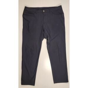 Lululemon Men's Commission/ABC Style Pants Gray Size 34 Stretch Tech